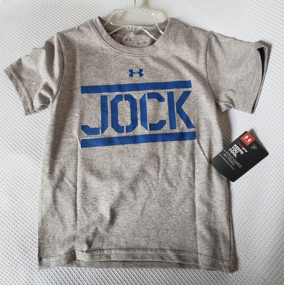 Under Armour Kids Heatgear Boy's Short Sleeve Tee - Picture 1 of 3